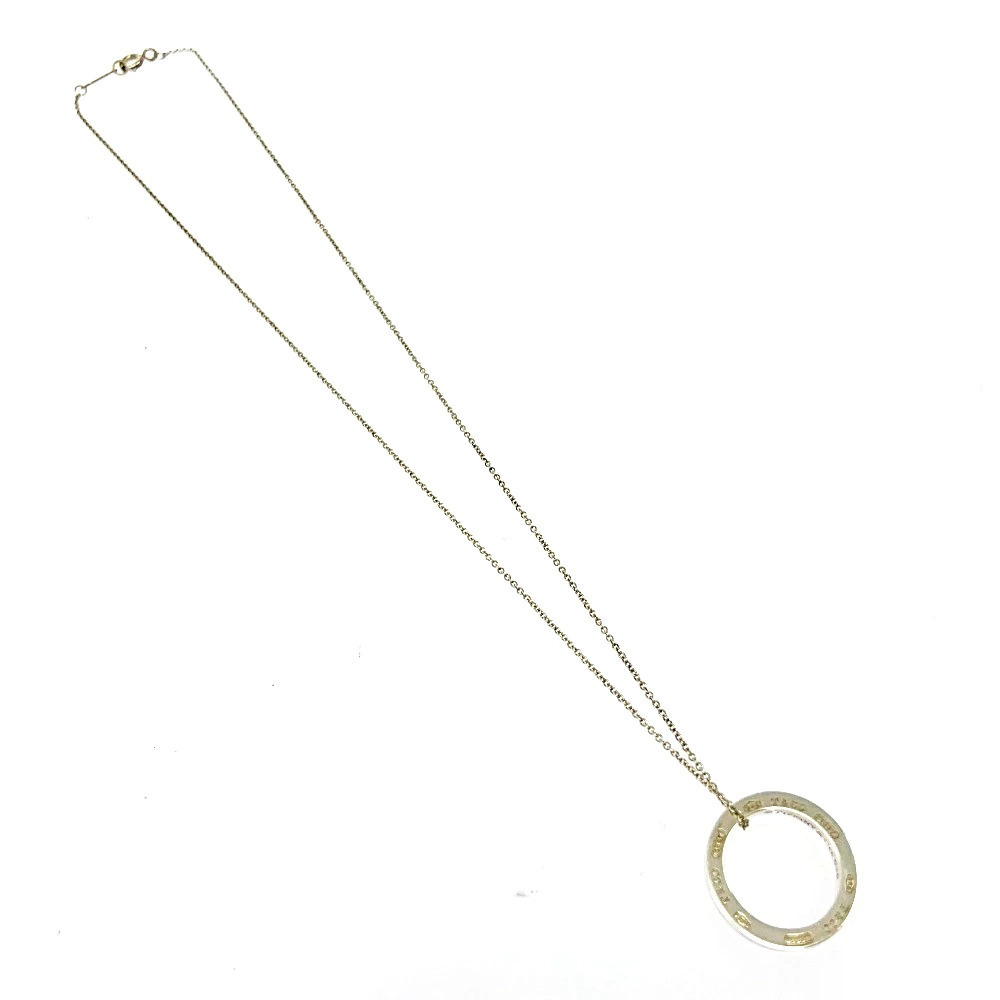 TIFFANYCo Tiffany Silver Circle Necklace
